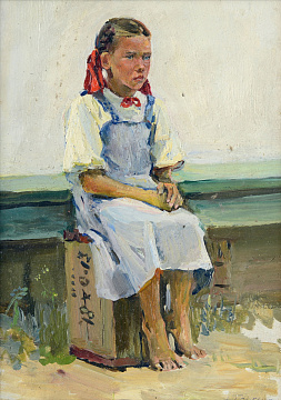 «Ескіз з дівчинкою», 1950-і