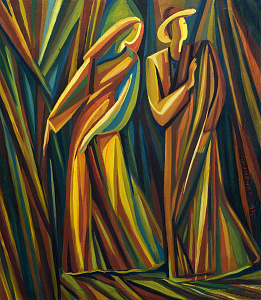 «Госпожа Лиля и Евгений Сверстюк», 1994