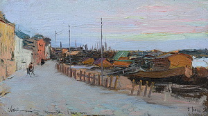 «Петроград. Первый час ночи», 1901